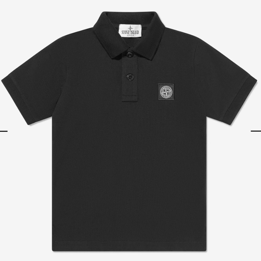 Boys Stone Island Junior Polo Shirt